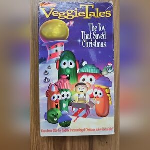 Veggie Tales The Toy That Saved Christmas VHS